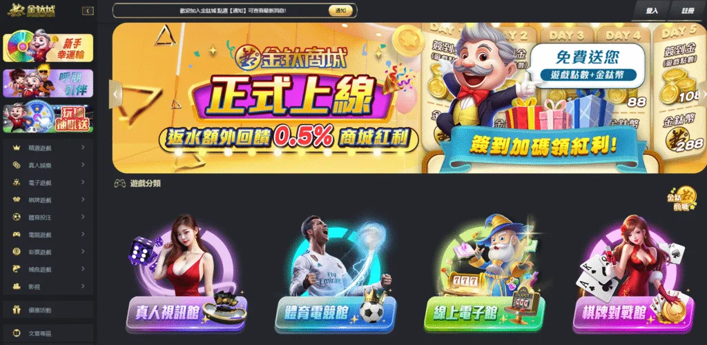 金鈦城娛樂城評價介面