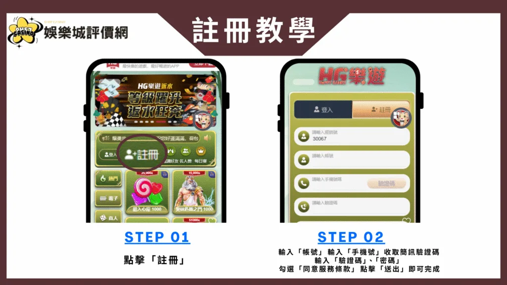 樂遊娛樂城註冊教學