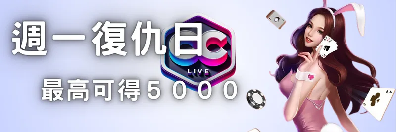 彩城CC LIV娛樂城優惠:首儲享5+1回饋,跳槽送富貴C金 4 彩城CC LIV娛樂城優惠:周一復仇日