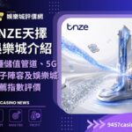 TNZE娛樂城介紹｜4種儲值管道、5G電子陣容及娛樂城推薦指數評價