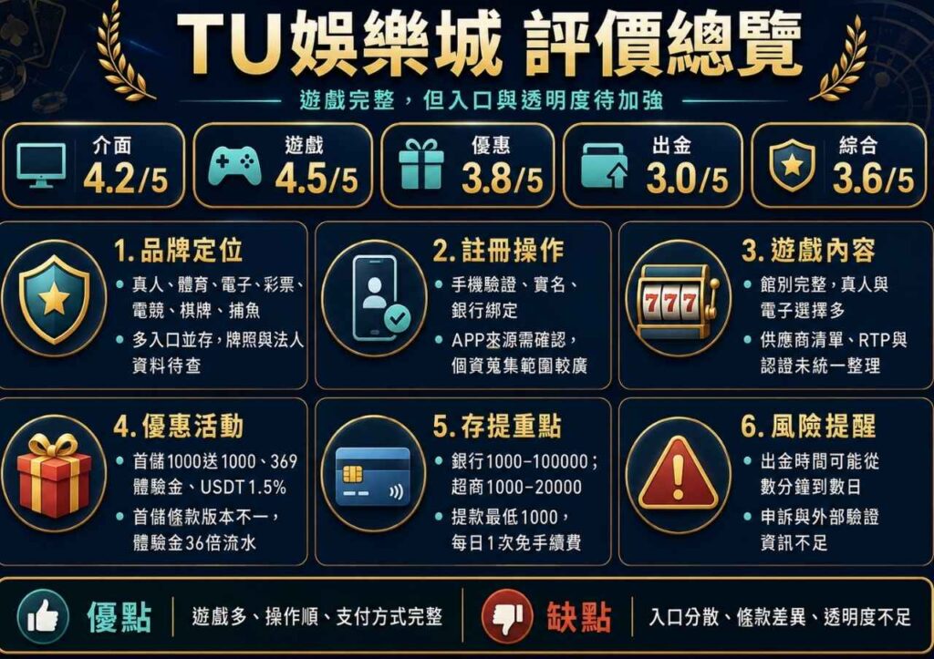 TU娛樂城評價